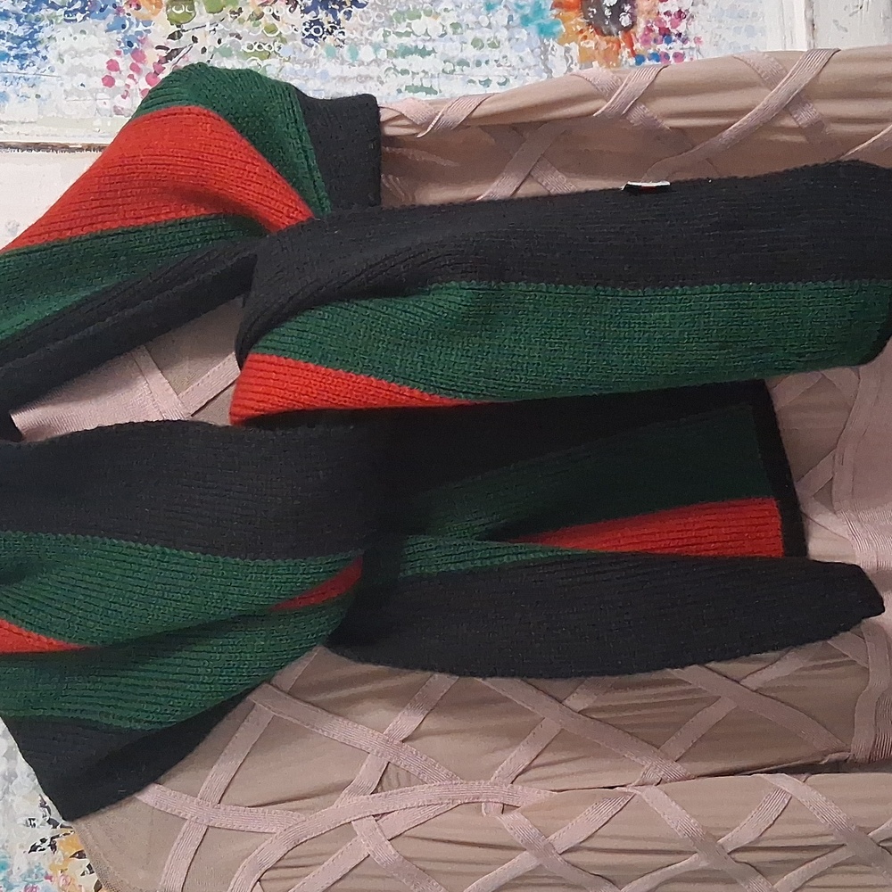 GUCCI KNIT SCARF